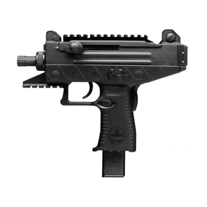 IWI Uzi Pro 4.5" Threaded Barrel 9mm Pistol, Black - UPP9S-T IWI Uzi Pro 4.5" Threaded Barrel 9mm Pistol, Black - UPP9S-T