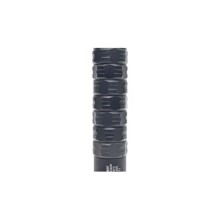 Jk Armament JK105RFX22 RFX  22 Cal 1.05" Black Aluminum/Stainless Steel 1/2"x28