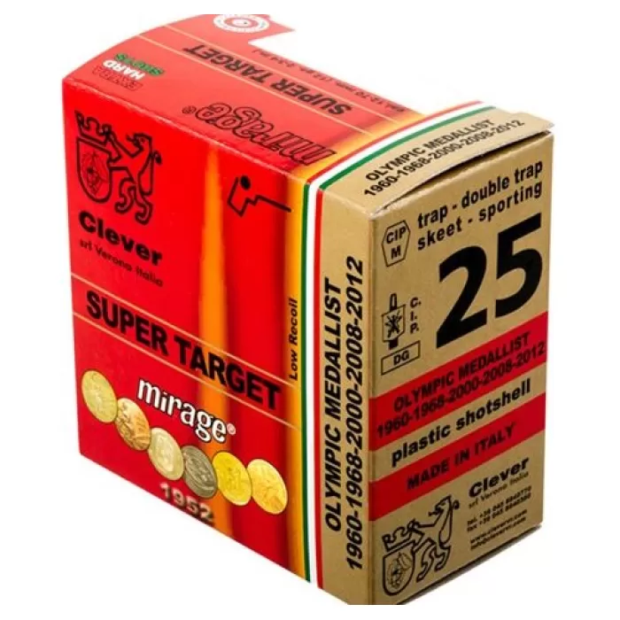 MIRAGE  T1 12GA SPORTING 1OZ #8 250/CS UPC: 800199187083