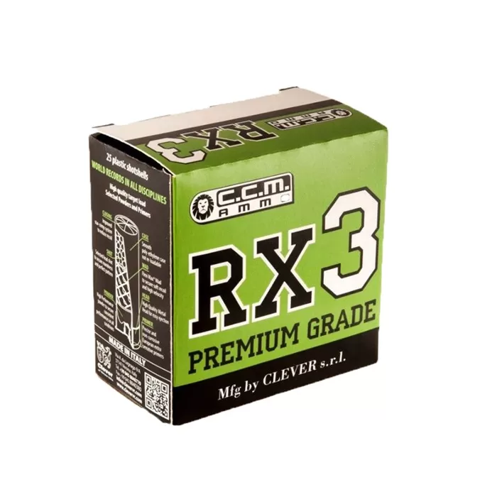 RX 3 Premium Grade 12 GA 3dr. 1oz #7.5 25rd RX 3 Premium Grade 12 GA 3dr. 1oz #7.5 25rd