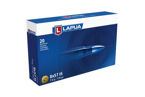 Lapua 8x57 IS 120gr OT Ammo Box of 20 4318029