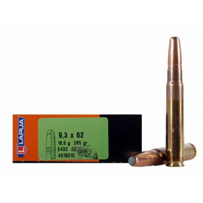 Lapua 9.3x62 285gr SP Mega Ammo LU4319010 Lapua 9.3x62 285gr SP Mega Ammo LU4319010