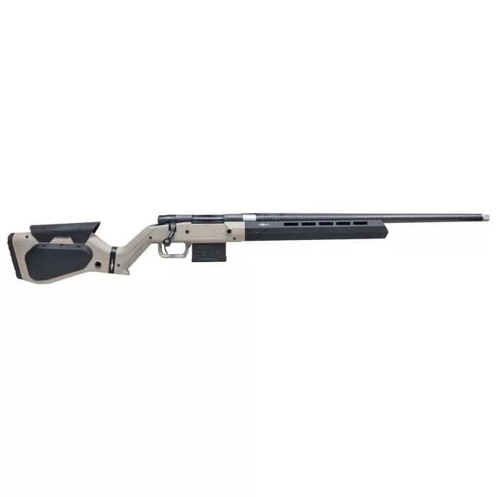Howa M1500 Hera H7 6.5 Creedmoor Bolt Action Rifle, Black/Tan - HHERA65CCFTAN Howa M1500 Hera H7 6.5 Creedmoor Bolt Action Rifle, Black/Tan - HHERA65CCFTAN