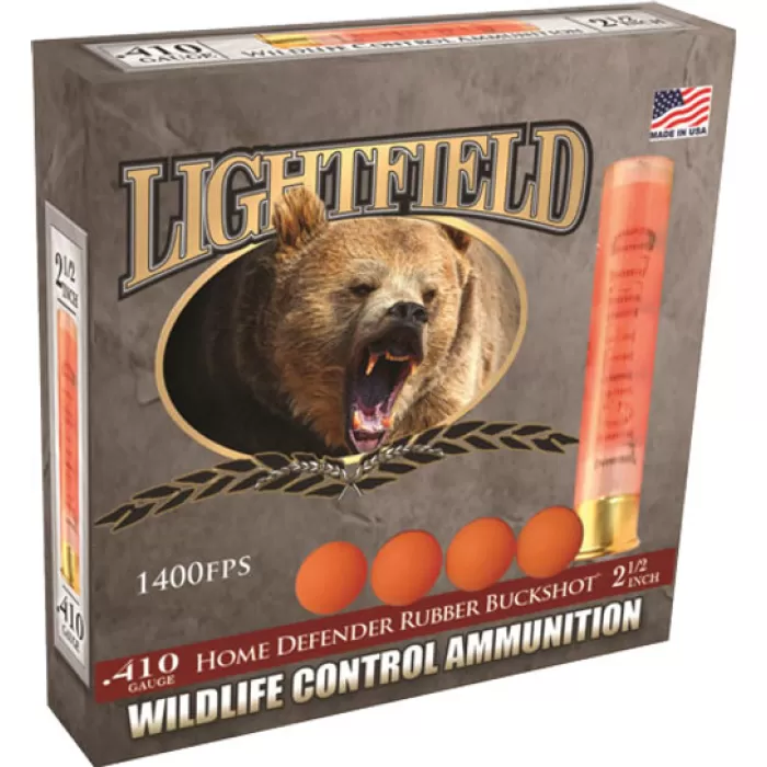 Lightfield .410 2-1/2" - Four Ball Rubber Buck 5-pack Lightfield .410 2-1/2" - Four Ball Rubber Buck 5-pack