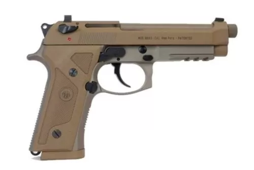 Beretta M9A3 FDE 9mm 4.9-inch 17Rd Thumb Safety