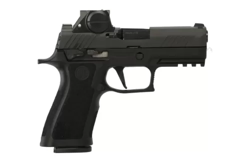 SIG SAUER OFF-DUTY M18 9mm, 3.9" Barrel, Romeo Sight, 21 rnd - Black [MPN:WM189PROBLKMSRM17]
