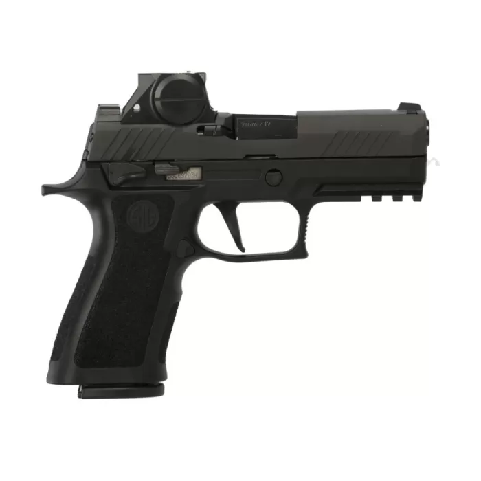 SIG SAUER OFF-DUTY M18 9mm, 3.9" Barrel, Romeo Sight, 21 rnd - Black [MPN:WM189PROBLKMSRM17]