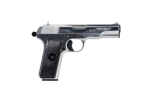 Zastava Arms M57a Pistol 7.62X25mm 9Rd Chrome/Synthetic H5762C