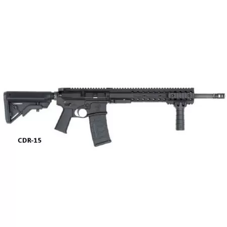 DRD Tactical CDR-15 QBD .223/5.56, 16" Barrel, Black MagPul Stock, Black, 30+1rd