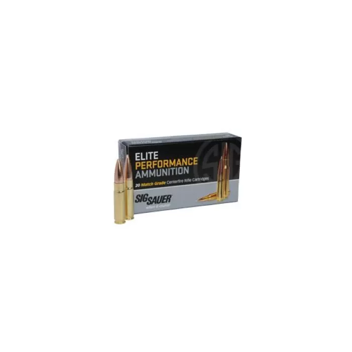 Sig Sauer Elite Match Grade Brass .300 AAC Blackout 125-Grain 20-Rounds OTM Sig Sauer Elite Match Grade Brass .300 AAC Blackout 125-Grain 20-Rounds OTM