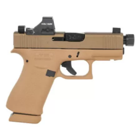 Glock UX4350204NR15ORNINO2 G43X 9mm Luger 15+1 3.41" Steel Serrated Slide Ambidextrous