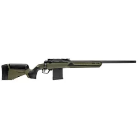 Savage Arms 32630 110 Core Predator Full Size 204 Ruger 10+1 22" Medium Heavy Fluted Barrel, Arca Rail Forend, Hunter Green AccuStock w/AccuFit V2 Synthetic Stock, Left Hand