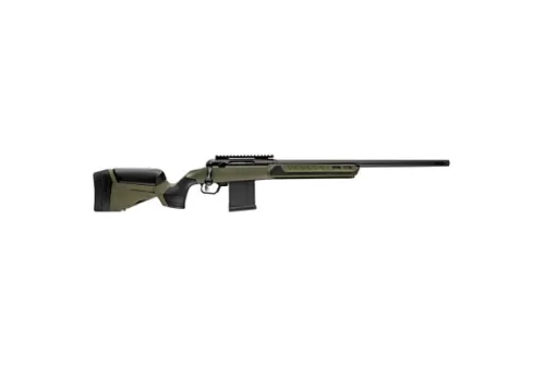 Savage Arms 32630 110 Core Predator Full Size 204 Ruger 10+1 22" Medium Heavy Fluted Barrel, Arca Rail Forend, Hunter Green AccuStock w/AccuFit V2 Synthetic Stock, Left Hand