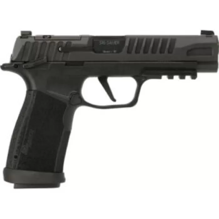 SIG SAUER P365 X-Series 9mm 4.3in 2x21rd Manual Safety Optic Ready Black Striker Pistol (W365F-9-BXR3P-MS)