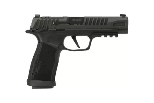 SIG SAUER P365 X-Series 9mm 4.3in 2x21rd Manual Safety Optic Ready Black Striker Pistol (W365F-9-BXR3P-MS)