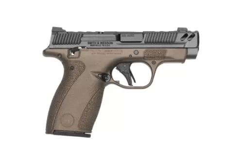 SMITH & WESSON PC Bodyguard 2.0 .380 Auto 13.1in 10rd/12rd Mags Midnight Bronze Thumb Safety Carry Comp Pistol (14846)