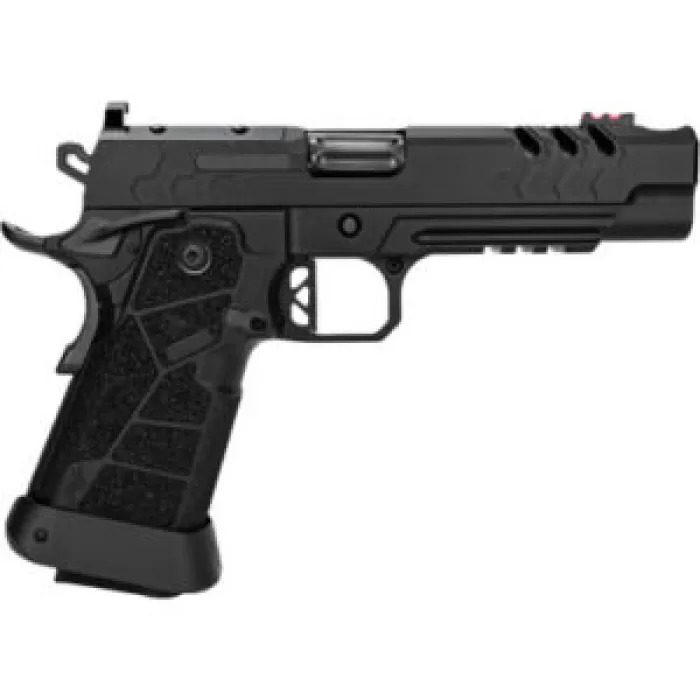 Kimber Mfg, Inc 3500103 2K11 Pro Comp Full Size Frame 9mm Luger 20+1 5" Compensated Barrel, Black Stainless Steel Lightening Cut/Optic Ready/Serrated Slide, Black Stainless Steel Frame w/Beavertail & Kimber Mfg, Inc 3500103 2K11 Pro Comp Full Size Frame 9mm Luger 20+1 5" Compensated Barrel, Black Stainless Steel Lightening Cut/Optic Ready/Serrated Slide, Black Stainless Steel Frame w/Beavertail &