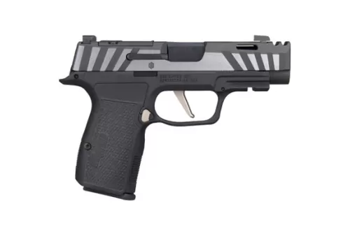 SIG SAUER P365-AXG Equinox 9mm 3.1in 3x12rd Striker-Fired Pistol with Integrated Compensator (365AXG-9-COMP-EQ)