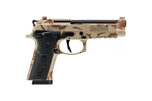 BERETTA 92XI 9x19mm 4.7in 2x15rd Desert DPM Camo Full Size SAO Pistol (SPEC0743A15)