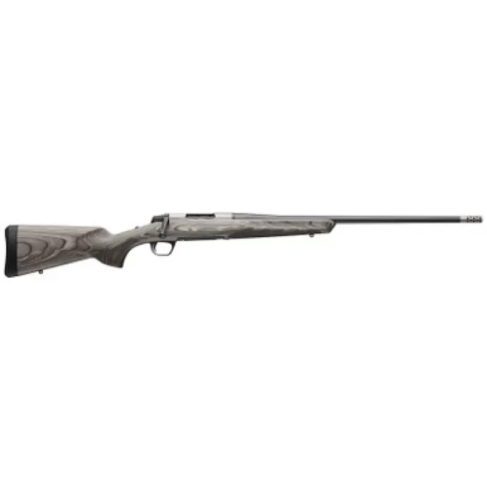 Browning 036092227 X-Bolt 2 Hunter Full Size 7mm Rem Mag 3+1 26" Matte Blued Threaded Sporter Barrel, Drilled & Tapped Stainless Steel Receiver, Fixed Gray Laminate Stock, Radial Muzzle Brake