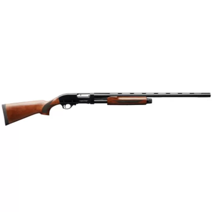 Charles Daly 930415 301 Field Compact 20 Gauge Pump 3" 4+1 22" Vent Rib Barrel, Black Anodized Grooved Receiver, Fixed Walnut Stock