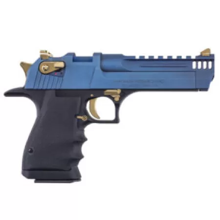 MAGNUM RESEARCH Desert Eagle L5 .50AE 5in 7rd Carbo Blue PVD/Black Single-Action Pistol (DE50L5CBG)