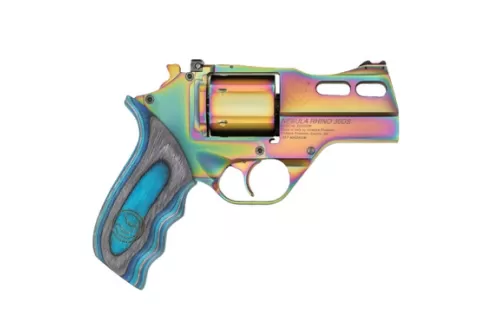 Chiappa Firearms CF340354 Rhino 30SAR 357 Mag 6 Shot 3" Nebula PVD, Blue Laminate Grip