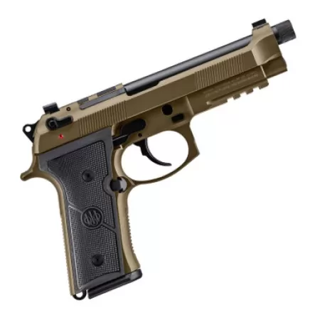Beretta USA JS92M9A4GBRZ10 M9A4 Overlanding Full Size Frame 9mm Luger 10+1 5.10" Black Threaded Barrel, Nomad Bronze Cerakote Steel Optic Ready/Serrated Slide, Nomad Bronze Cerakote Aluminum Frame w/B