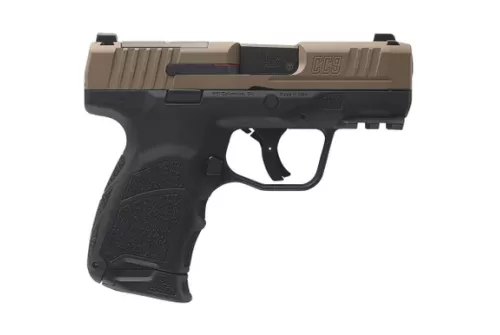 HK CC9 Micro Compact 9mm 3.32in 10/12rd Flat Dark Earth Semi-Auto Pistol (81001192)