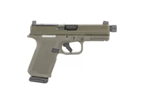 RUGER RXM 9mm 4in Threaded Barrel 15rd OD Green Semi-Auto Pistol (19440)