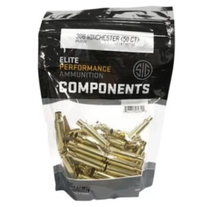 SIG SAUER .308 Win 50-Count Unprimed Component Brass (BR2030)