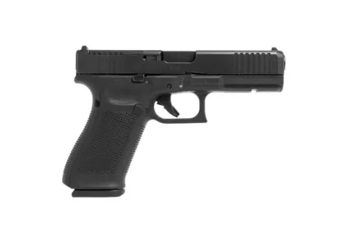 Glock UV2150203MOS G21 V MOS Full Size 45 ACP 13+1 4.61" Black GMB Barrel, Black nDLC Steel Optic Ready/Serrated Slide, Black Polymer Frame w/Accessory Rail, Textured Polymer Grip, Ambidextrous