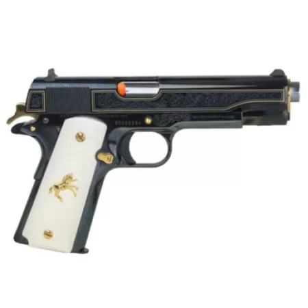 COLT'S MANUFACTURING 1911 Classic .45 ACP 5in 8rd Gold Engraved Semi-Auto Pistol (O1911CLASSIC)