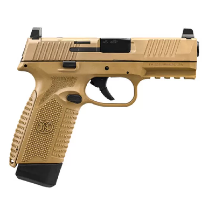 FN AMERICA 545 MRD .45 ACP 4.1in 10rd Flat Dark Earth Semi-Auto Pistol (66-102138)