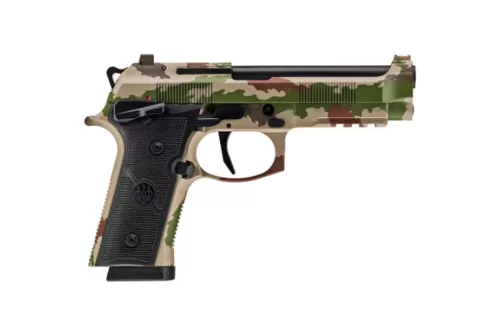 BERETTA 92XI 9x19mm 4.7in 2x18rd Vegetato Full Size SAO Pistol (SPEC0742A18)