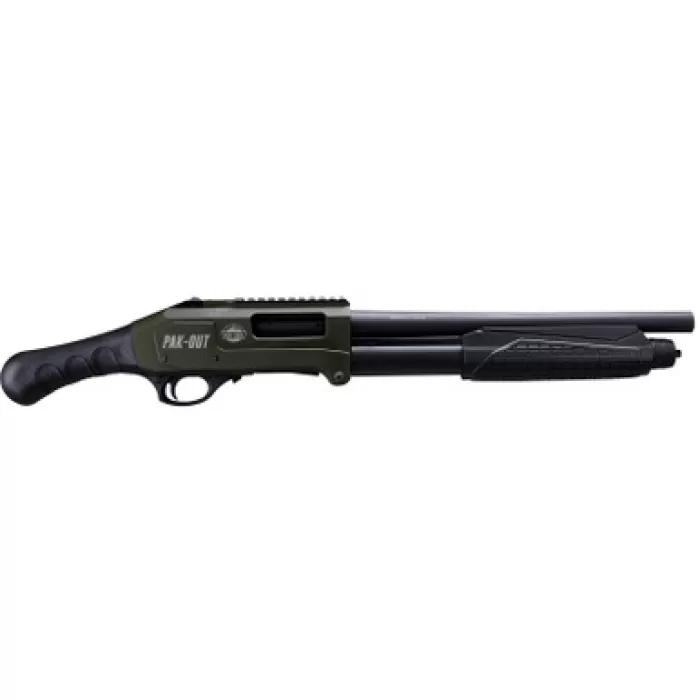 ROCK ISLAND ARMORY Pak Out Short 12ga 14.25in 4rd Pump-Action Shotgun (PAK-OUT)