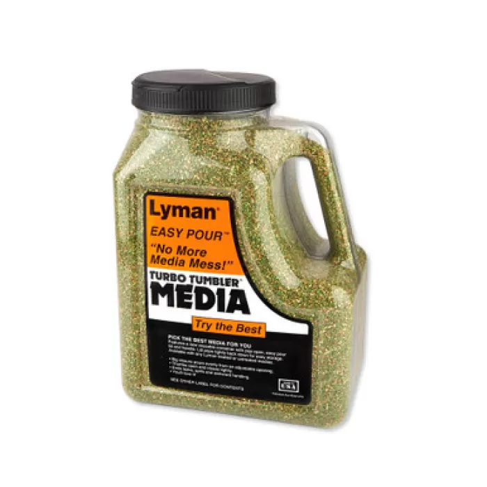 LYMAN 6 lb Turbo Case Cleaning Media Treated Corncob (7631394) LYMAN 6 lb Turbo Case Cleaning Media Treated Corncob (7631394)