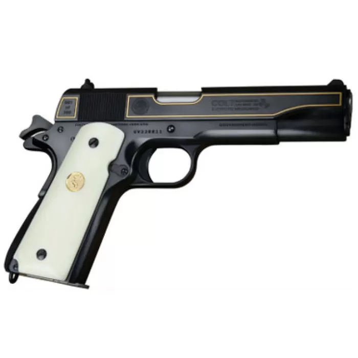 COLT'S MANUFACTURING 1911 Ejercito Mexicano Limited Edition .38 Super Auto +P 5in 9rd Semi-Automatic Pistol (SKC-EJM-38) COLT'S MANUFACTURING 1911 Ejercito Mexicano Limited Edition .38 Super Auto +P 5in 9rd Semi-Automatic Pistol (SKC-EJM-38)