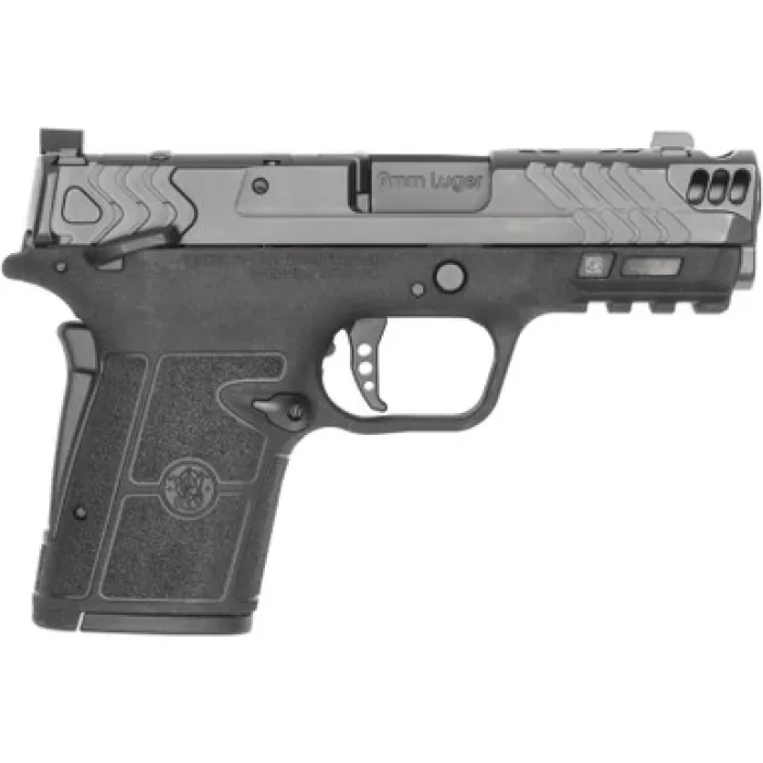 SMITH & WESSON Equalizer 9mm 3.675in 10rd Black Pistol 14412)