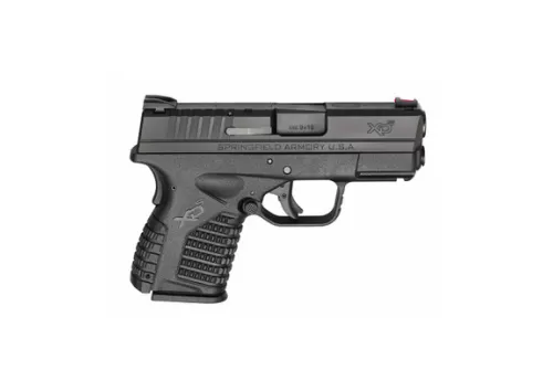 Sprgfld Xde 9Mm 3.3" Blk 9Rd Edc Xde9339ben18