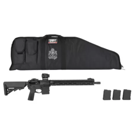 Springfield Armory STV916556BLCV2B5PAC SAINT Victor V2 Gear Pac 5.56 NATO 10+1 16" Black Melonite Barrel, Black Hardcoat Anodize Aluminum Receiver w/Picatinny Rail, M-LOK Handguard, B5 Enhanced SOPMOD