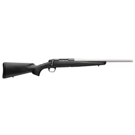 Browning 036116218 X-Bolt 2 Special LR SPR Full Size 308 Win 4+1 18" Matte Stainless Steel Threaded Barrel, Matte Stainless Steel Drilled & Tapped Receiver, Black Adj Comb & LOP Synthetic Stock, Right