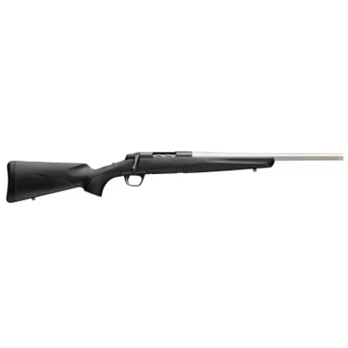 Browning 036116218 X-Bolt 2 Special LR SPR Full Size 308 Win 4+1 18" Matte Stainless Steel Threaded Barrel, Matte Stainless Steel Drilled & Tapped Receiver, Black Adj Comb & LOP Synthetic Stock, Right