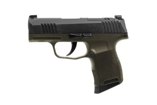 SIG SAUER P365 Fortunate Son 9mm 3.1in 2x 10rd Mags Striker-Fired Pistol (365-9-BXR3-FS)