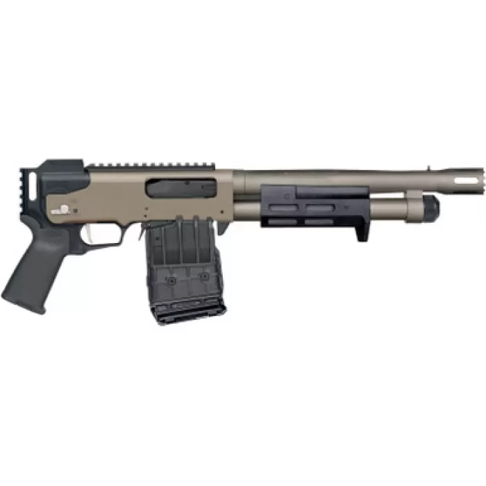 MOSSBERG M590rm Professional Breacher 12ga 11.5in 5rd Cerakote Tungsten Shotgun (50224)