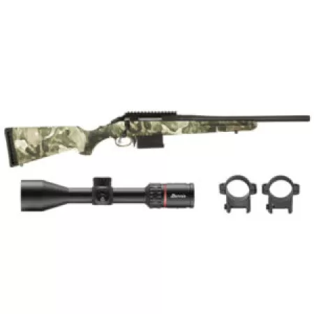 RUGER American Predator Compact 6.5 Creedmoor 16.375in Threaded 5rd Anywhere Camo Bolt-Action Rifle (36921)