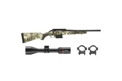 RUGER American Predator Compact 6.5 Creedmoor 16.375in Threaded 5rd Anywhere Camo Bolt-Action Rifle (36921)