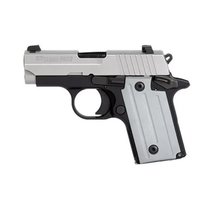 SIG SAUER P238 Two-Tone 2.7in 380 ACP 6rd Pistol, CA Compliant (238-380-TSS-CA) SIG SAUER P238 Two-Tone 2.7in 380 ACP 6rd Pistol, CA Compliant (238-380-TSS-CA)