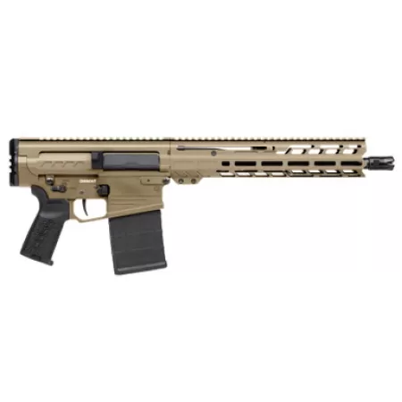 CMMG 33A9E0C-CT Dissent Mk3 8.6 Blackout 20+1 12.50" Black Nitride Threaded Barrel, Coyote Tan Cerakote Aluminum Receiver w/Picatinny Rail, M-LOK Handguard, Rear Picatinny Rail, CMMG Zeroed Grip, Ambi
