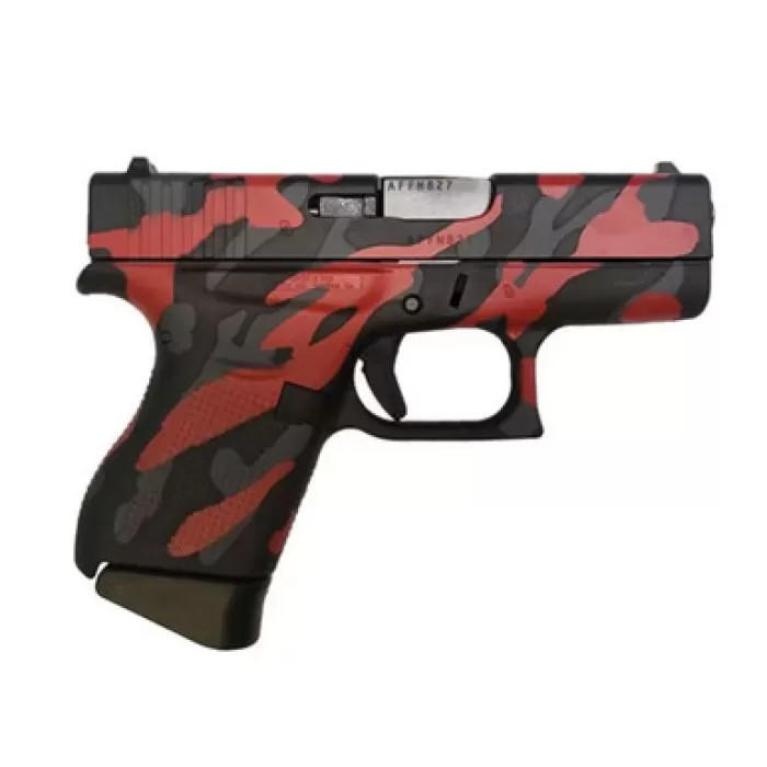 Glock 43X 9Mm Red Tilted Camo PX4350204RTC